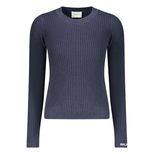 Pepe Jeans Blue Cotton Women Sweater
