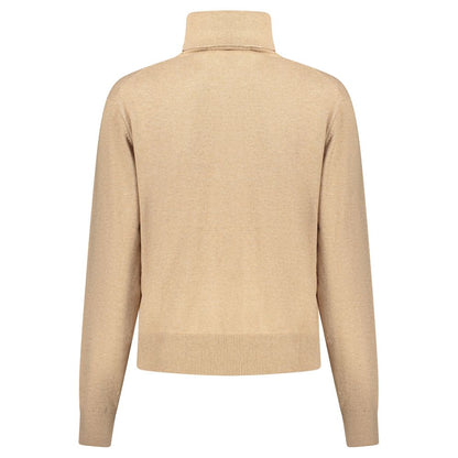 Pepe Jeans Beige Cotton Women Sweater
