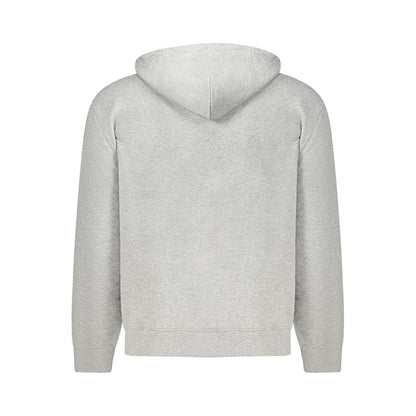 Calvin Klein Gray Cotton Mens Hooded Sweater