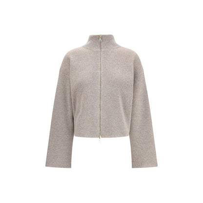 Fabiana Filippi Reversible Platinum Mohair Jacket
