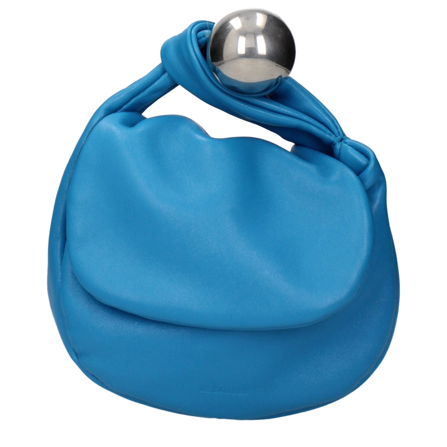 Jil Sander Blue Leather Handbags