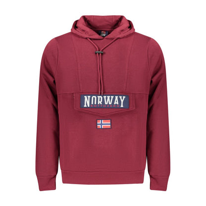 Norway 1963 Purple Cotton Men Sweater
