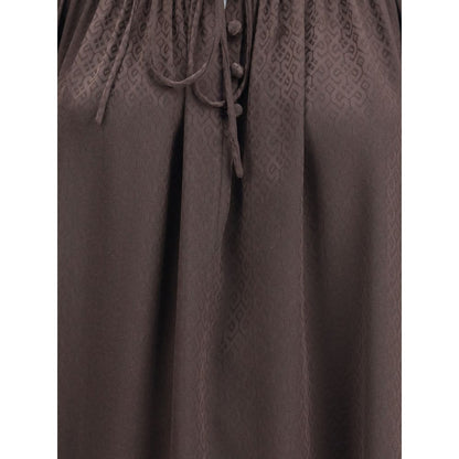 Burberry Geometric Silk Blouse