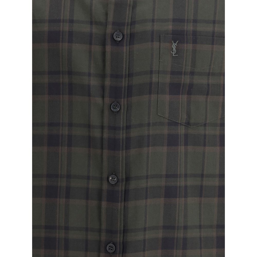 Saint Laurent Checked Shirt