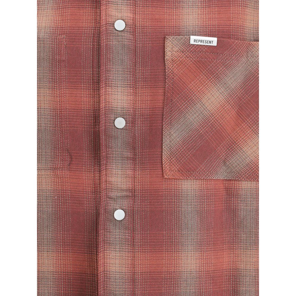 Represent Bonded Reversible Check Shirt