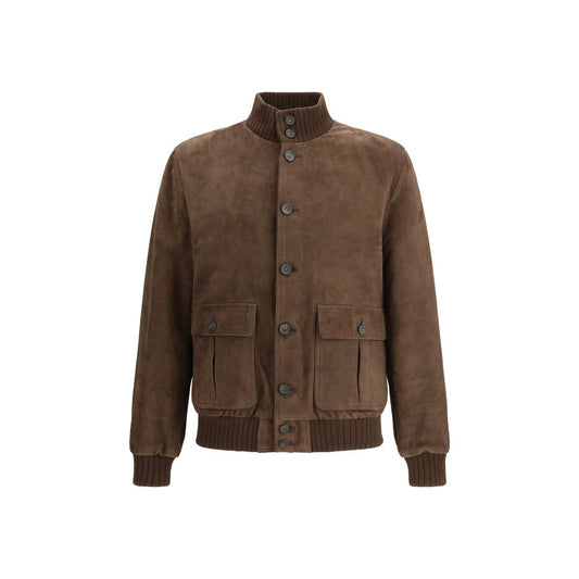 D'amico Suede Goat Leather Jacket
