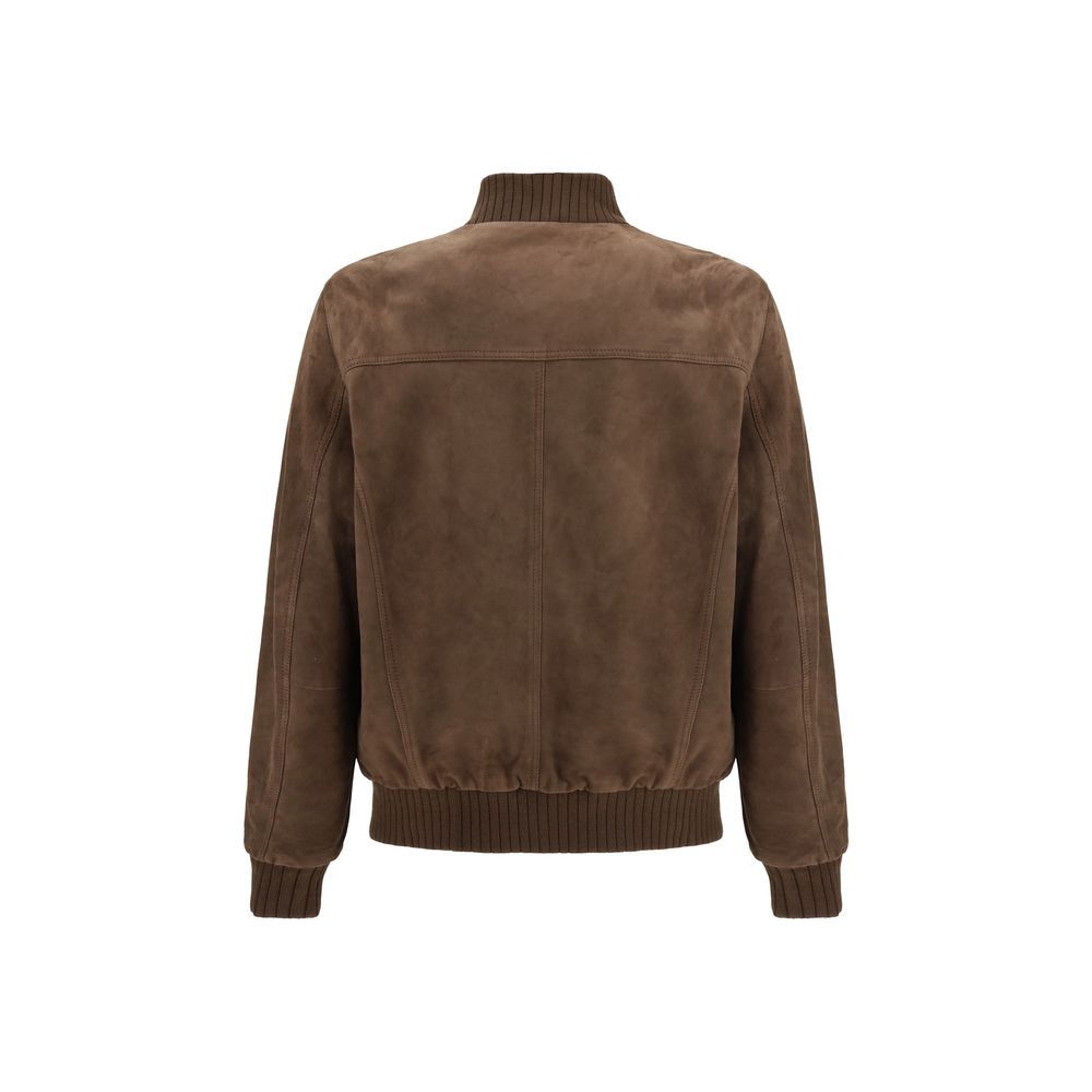 D'amico Suede Goat Leather Jacket
