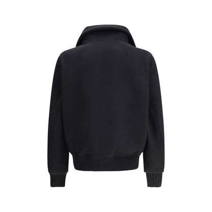 Rick Owens Blixa Dracucollar Wool Jacket