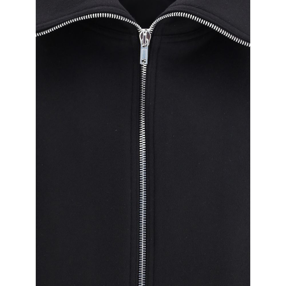 Rick Owens Blixa Dracucollar Wool Jacket