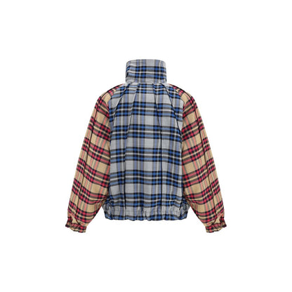 PDF Channel Federico patchwork check Jacket