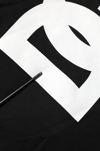 Dolce & Gabbana Black DG Logo Cotton Jogger Sweatpants Pants