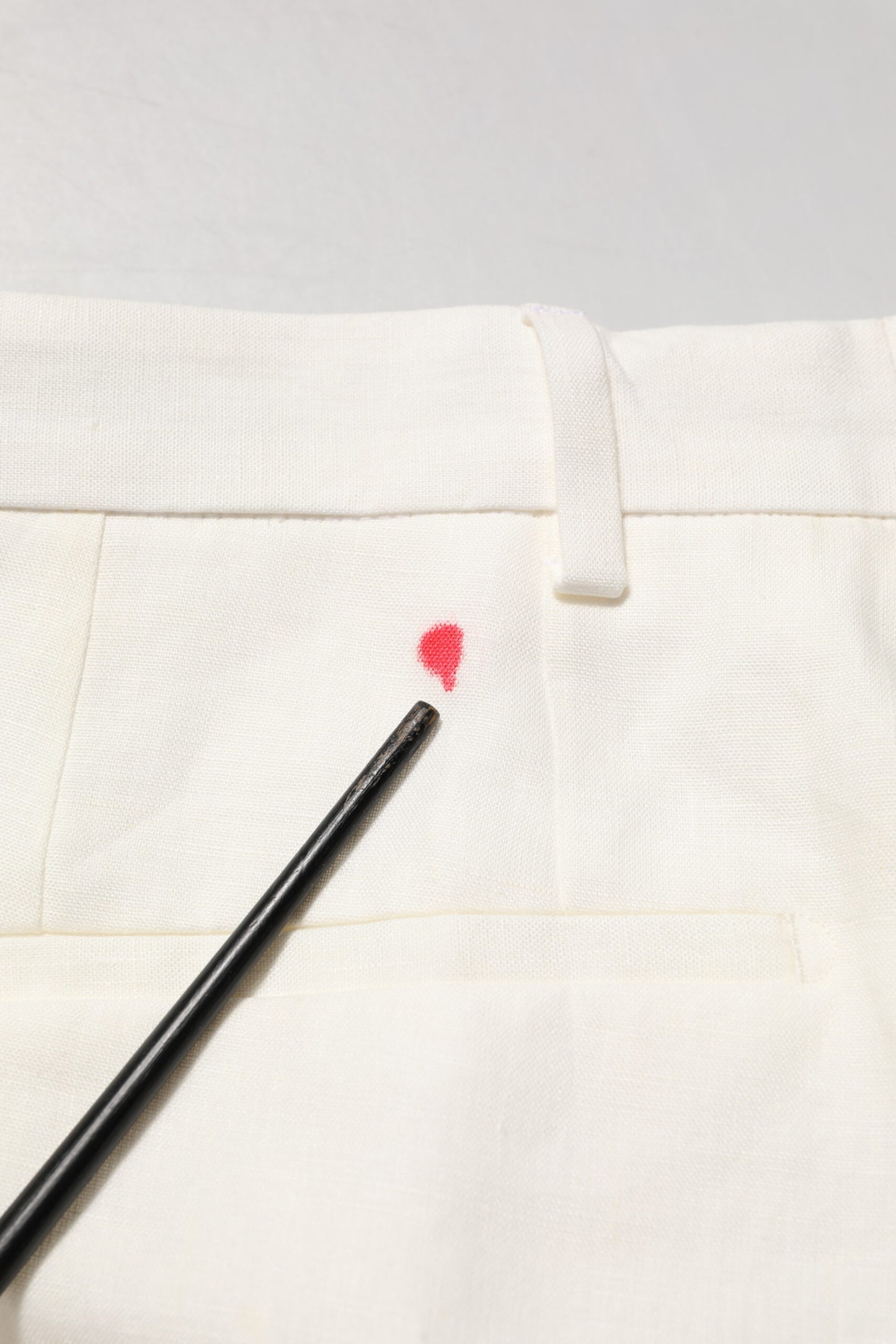 Dolce & Gabbana White Linen Formal Dress Men Trouser Pants