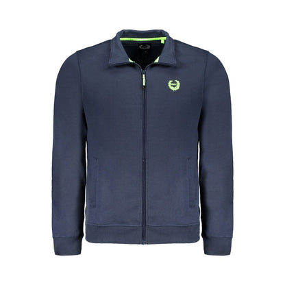 Gianmarco Venturi Blue Cotton Sweatshirt