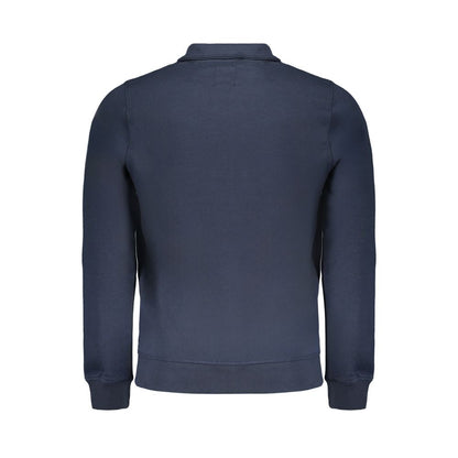 Gianmarco Venturi Blue Cotton Sweatshirt