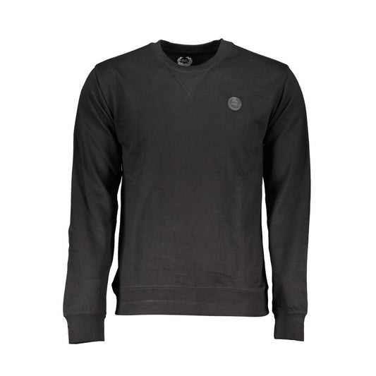 Gianmarco Venturi Black Cotton Sweatshirt