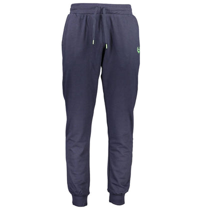 Gianmarco Venturi Blue Cotton Pant