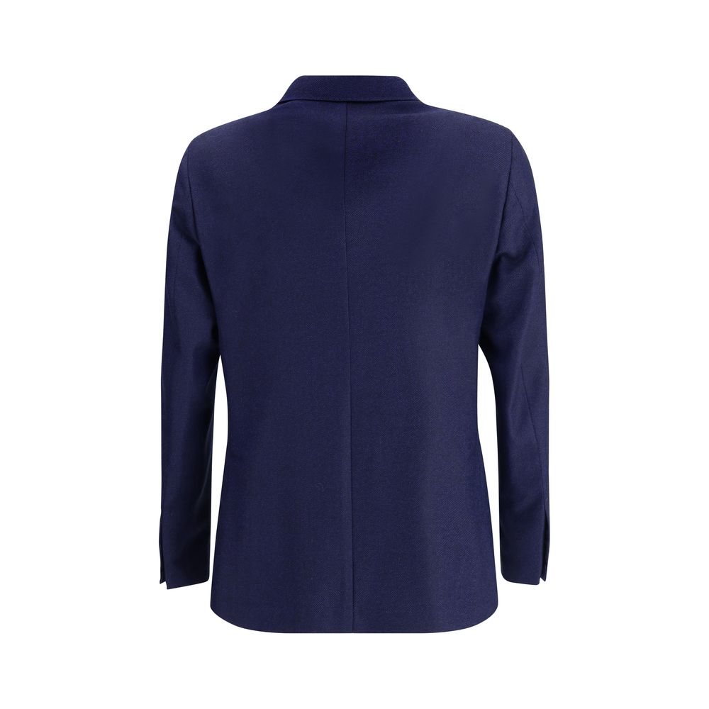 Gi Capri Double-Breasted Jacket in Virgin Wool
