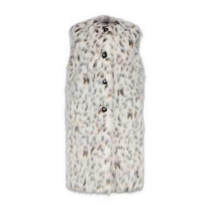 Dolce & Gabbana White Marabou Jackets & Coat