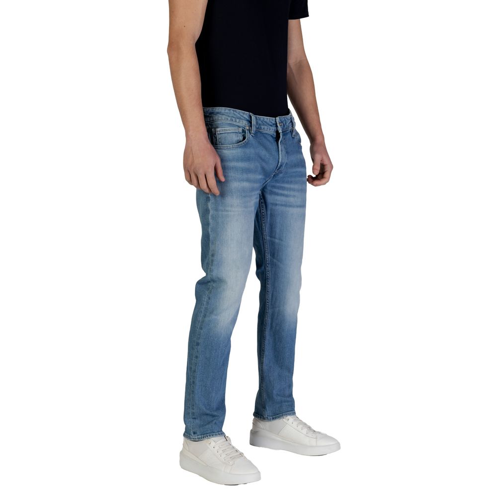 Guess Blue Cotton Skinny Jean