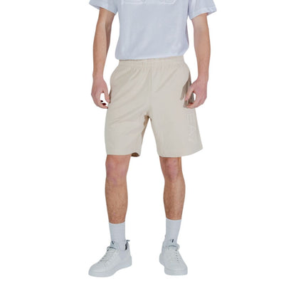 EA7 Emporio Armani Beige Cotton Bermuda