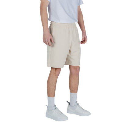 EA7 Emporio Armani Beige Cotton Bermuda