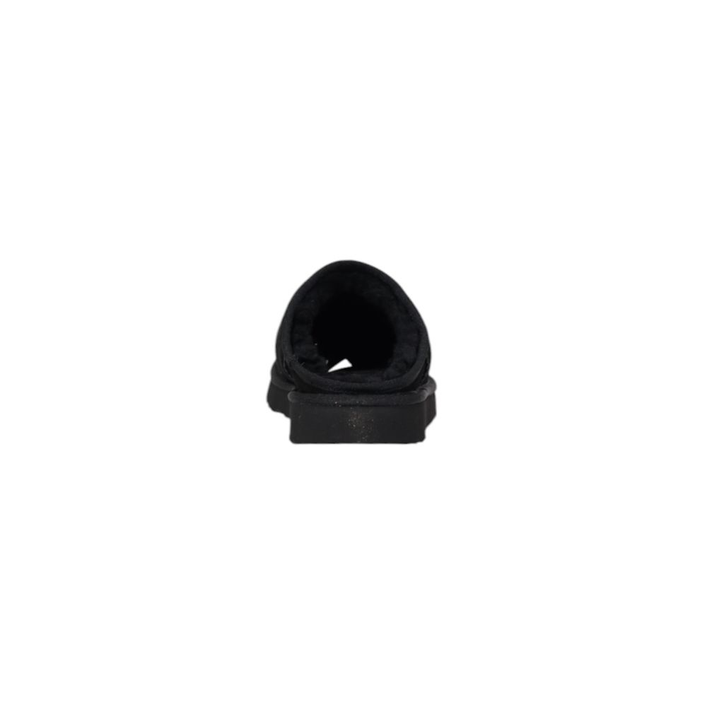 UGG Black Suede Leather Clog
