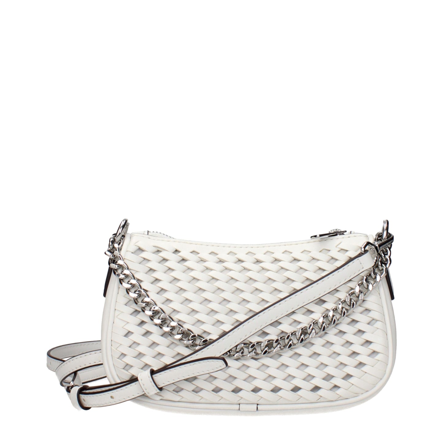 Michael Kors White Leather Handbags
