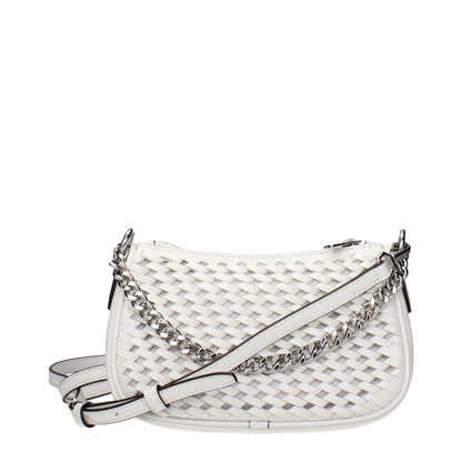 Michael Kors White Leather Handbags