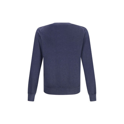 Cruciani Green V-neck Sweater