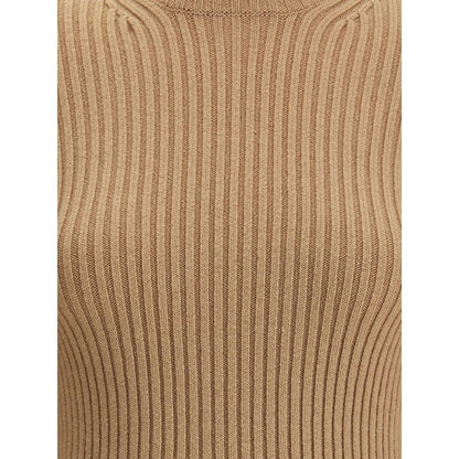 Max Mara Ribbed long-sleeve T-shirt
