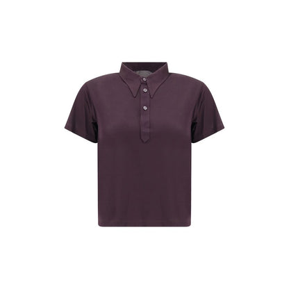 Margiela Semi-sheer polo Shirt