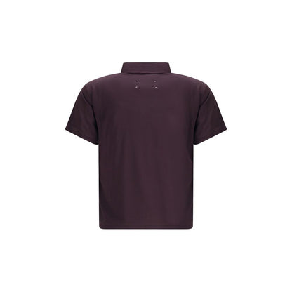 Margiela Semi-sheer polo Shirt