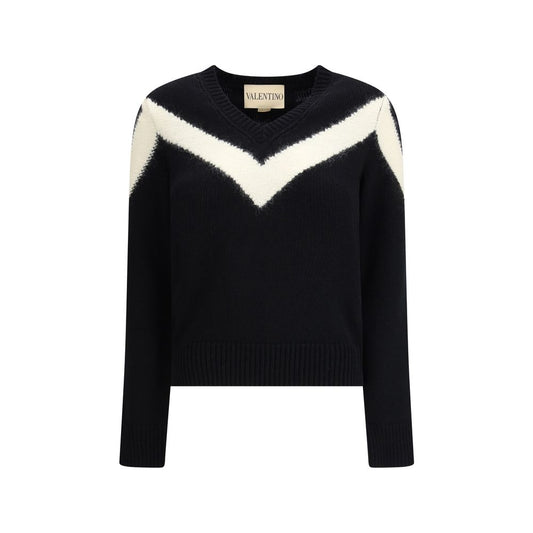 Valentino Wool Sweater with a bow at the back