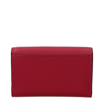 Michael Kors Red Leather Wallets