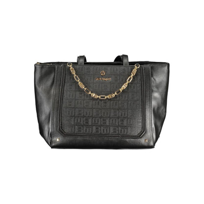 Laura Biagiotti Black PVC Women Handbag