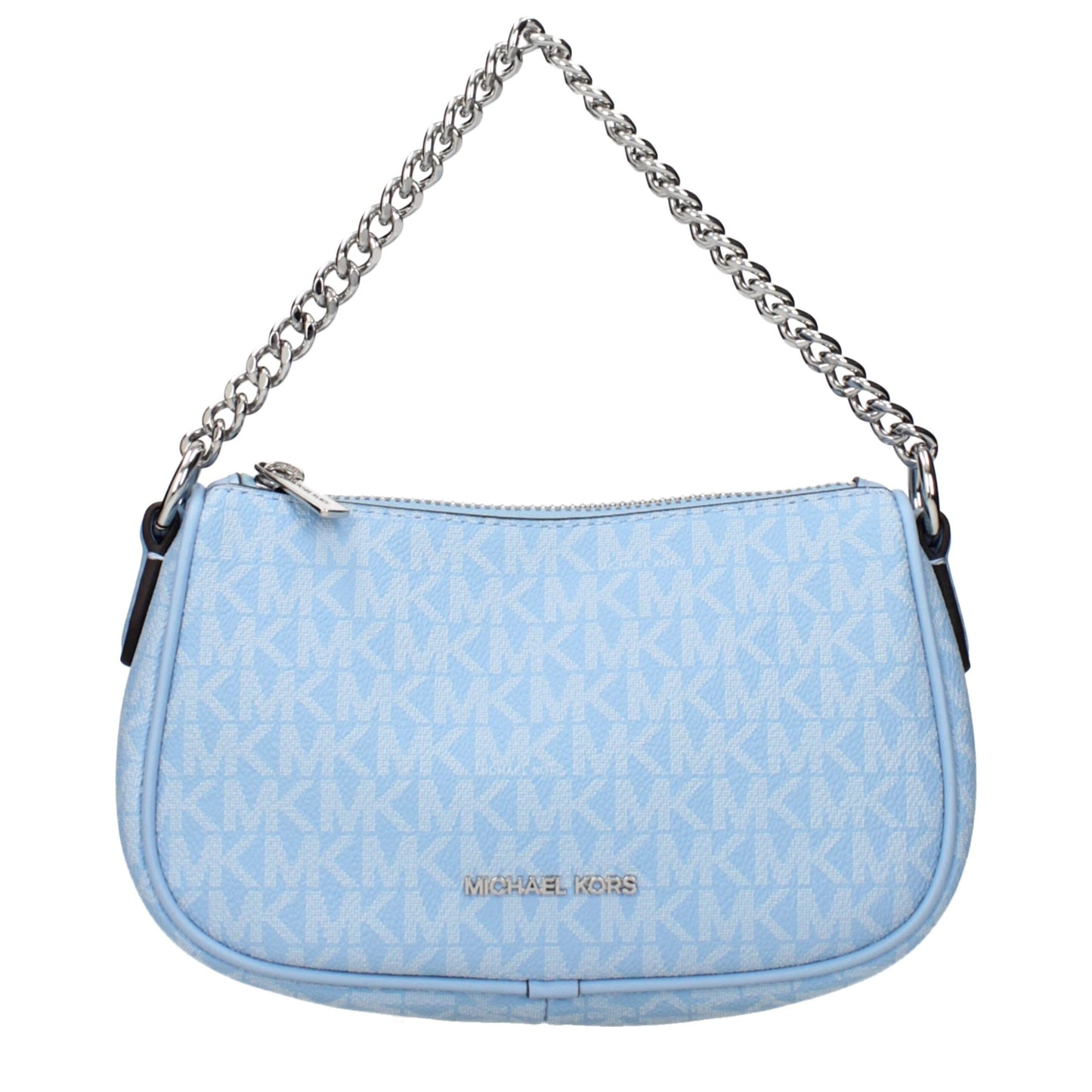Michael Kors Light Blue Fabric Handbags