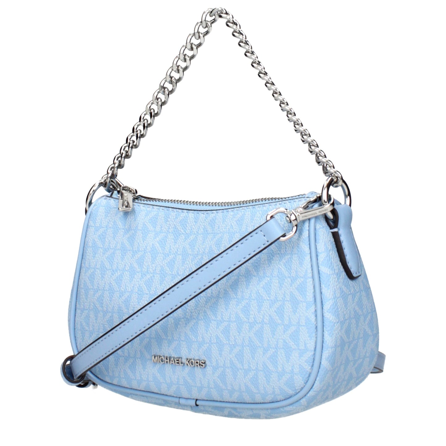 Michael Kors Light Blue Fabric Handbags