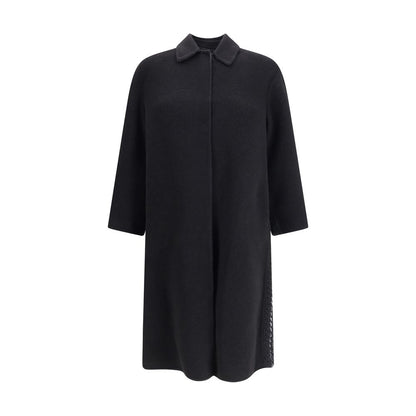 Fabiana Filippi Soft Wool and Cashmere Double Coat