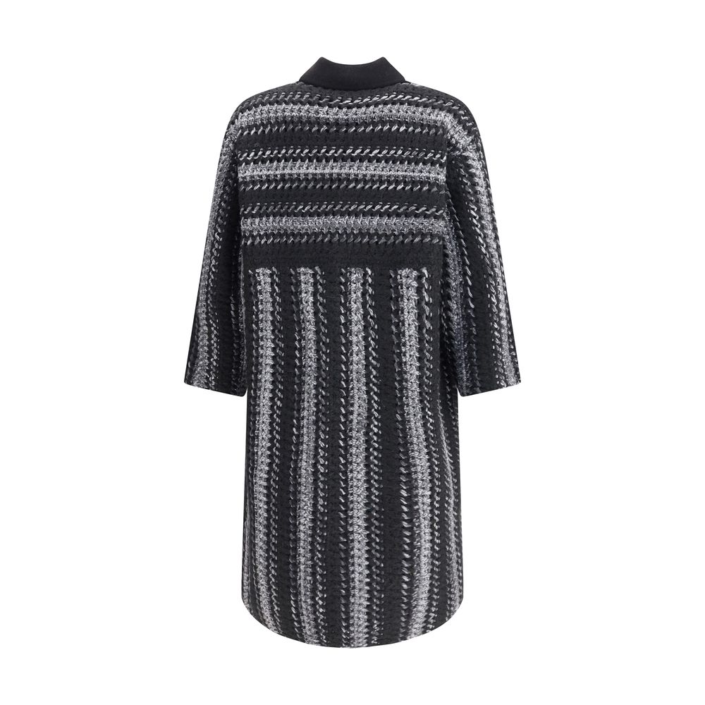 Fabiana Filippi Soft Wool and Cashmere Double Coat