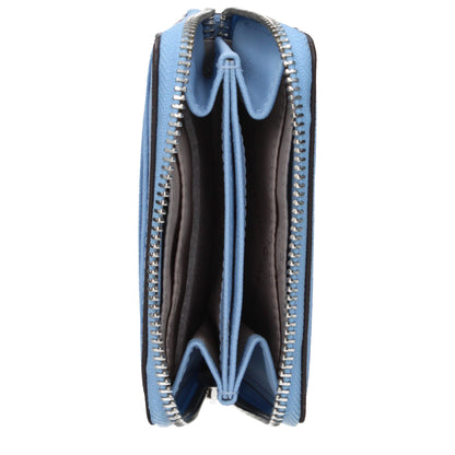 Michael Kors Light Blue Leather Cardholders