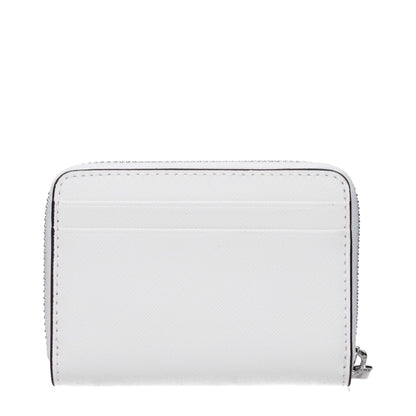 Michael Kors White Leather Cardholders