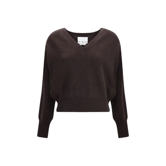 SA SU PHI Lavinia V Neck Cashmere Sweater