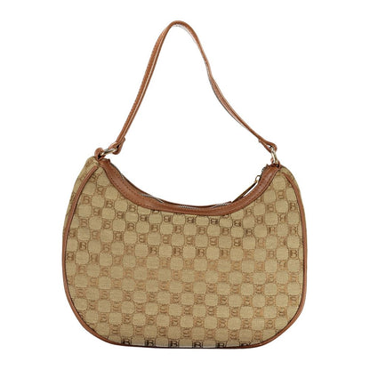 Laura Biagiotti Beige Polyester Handbag