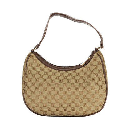 Laura Biagiotti Beige Polyester Handbag