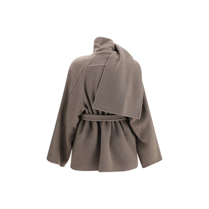 Rick Owens Scarf Flight Jacket