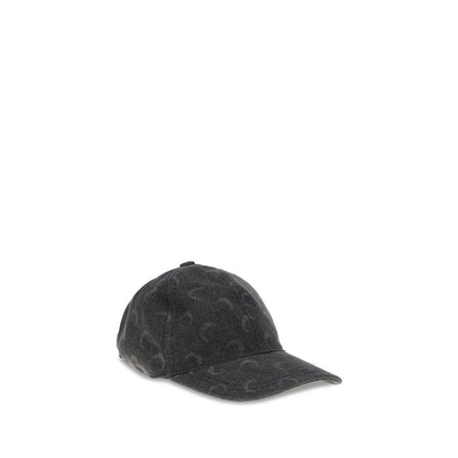 Marine Serre Moon Laser Denim Baseball Hat