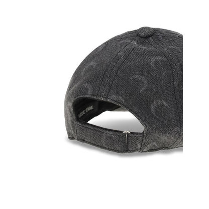 Marine Serre Moon Laser Denim Baseball Hat