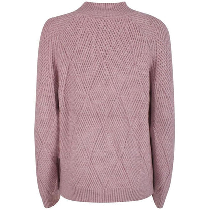 Yes Zee Pink Marabou Sweater