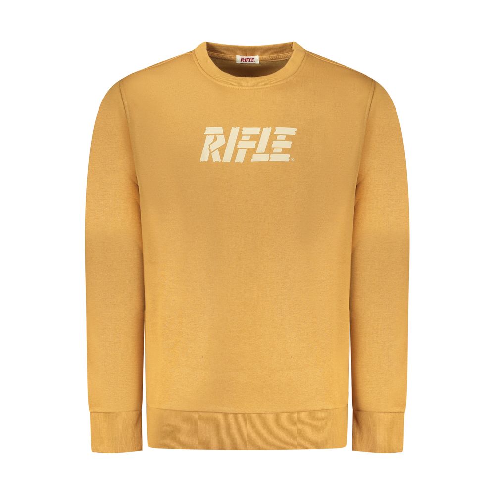 Rifle Brown Cotton Sweatshirt