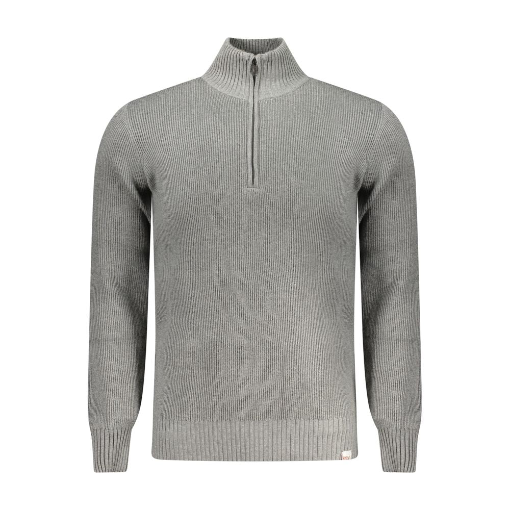Rifle Gray Nylon Sweater